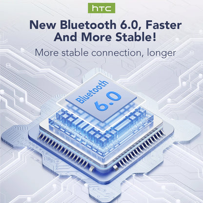 HTC NE20 New Bluetooth 6.0 Wireless Headphones Translation