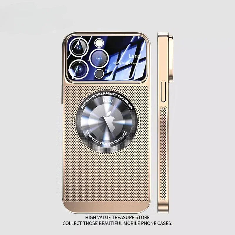 Heat Dissipation Magnetic Case For iPhone 13 11 12 14 15 Pro Max
