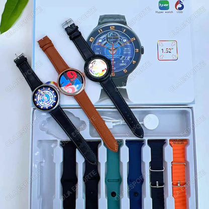 New Bluetooth Call Smartwatch Men GPS Tracker Blood Pressure Sleep