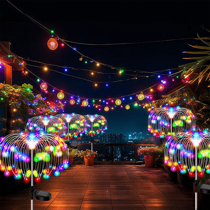 Solar Lights Waterproof Outdoor LED Solar Pathway Christmas