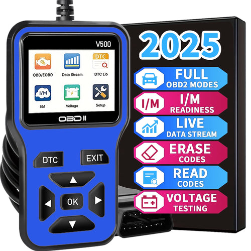 2025 Latest Obd2 Scanner Diagnostic Tool - Complete Engine Code Reader