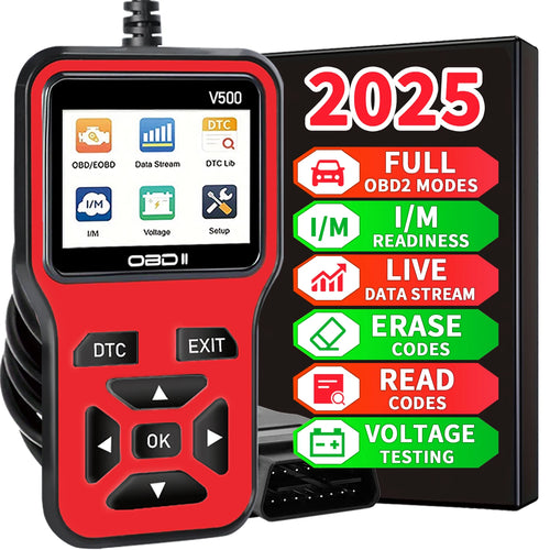 2025 Latest Obd2 Scanner Diagnostic Tool - Complete Engine Code Reader