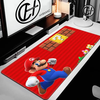 Hot Games Super M-Marioes Mousepad HD Printing Computer Gamers Locking