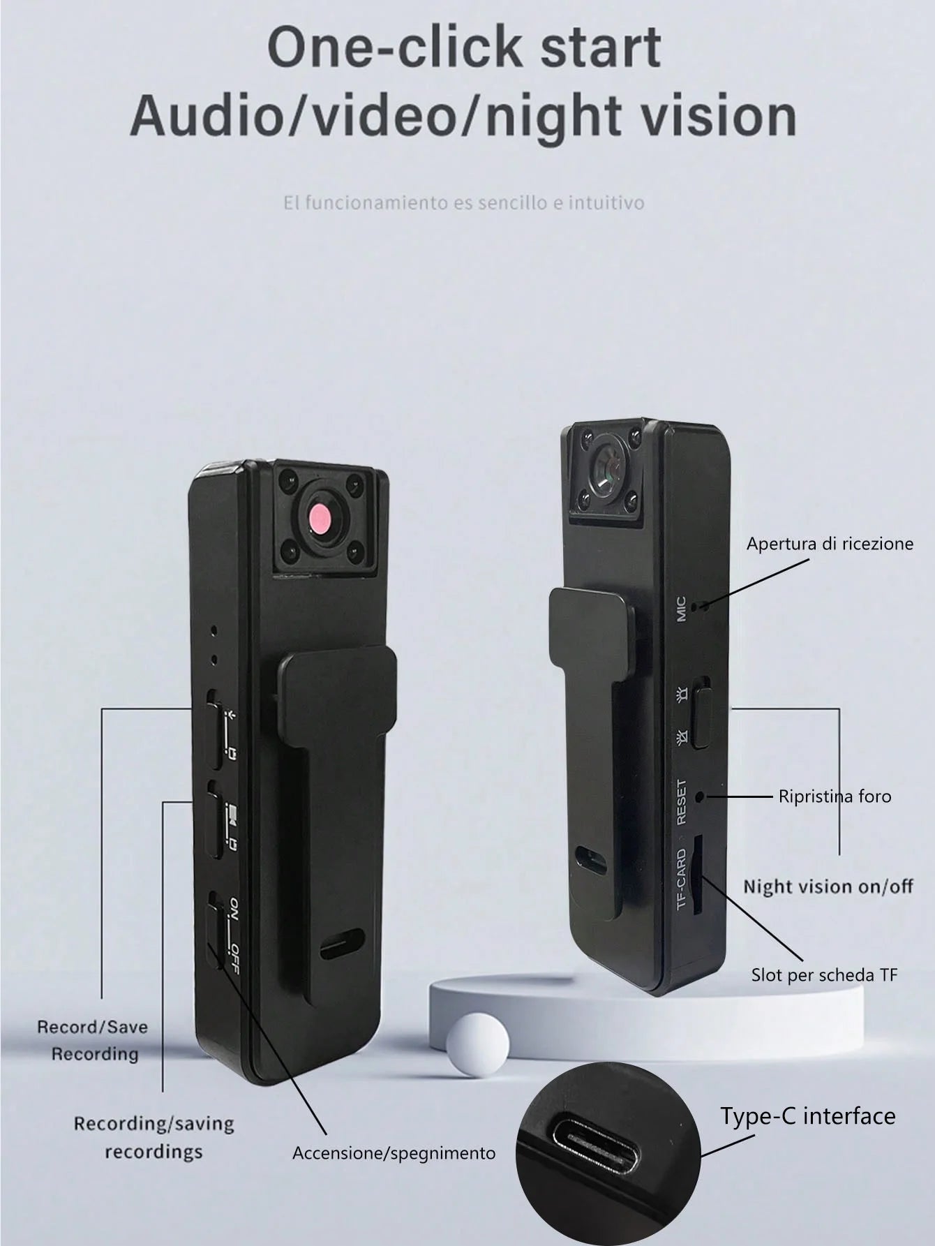Wearable Wireless Vlog Camera