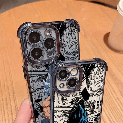 Dragon Ball Super Case for iPhone 16 Pro Max 11 12 14 15 Plus 17 Air