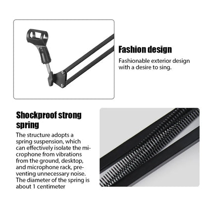 NB-35 Desktop Arm Holder Mic Stand For Bm800 Microphone Stand With A