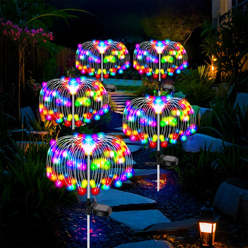 Solar Lights Waterproof Outdoor LED Solar Pathway Christmas