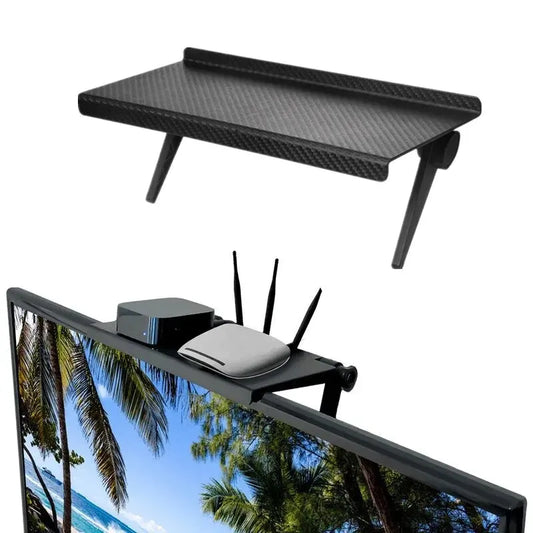 Computer and TV Screen Storage Rack Wireless Router