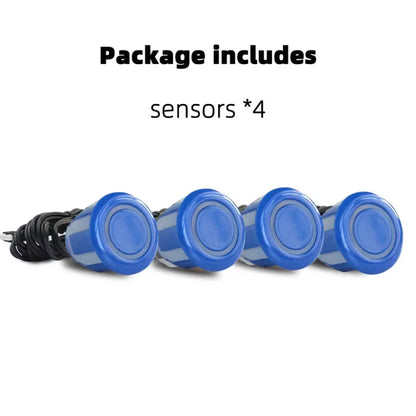 4PCS 22mm Ultrasonic Parking Sensors Reverse Backup Radar System