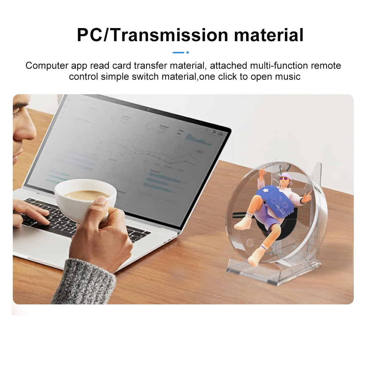 3D Hologram Fan Mini 3D Holographic Projector Advertising Display