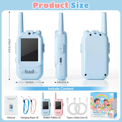 The Newest Children Video Intercom,2inch IPS Video Intercom,150-300m