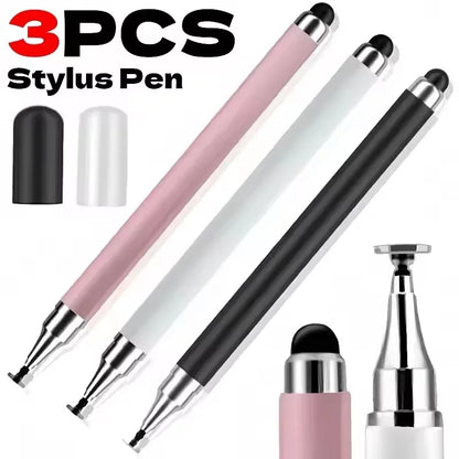 1-3PCS Smart Tablet Phone Universal 2 in 1 Capacitive Stylus Pen