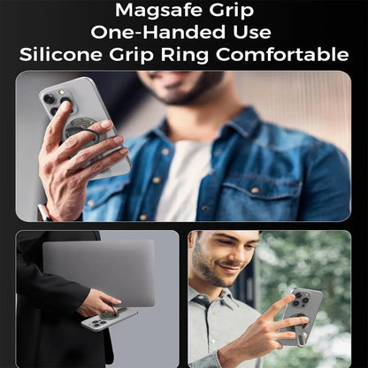 Phone Grip for Magsafe Phone Stand 360Roration Gym Holder Phone
