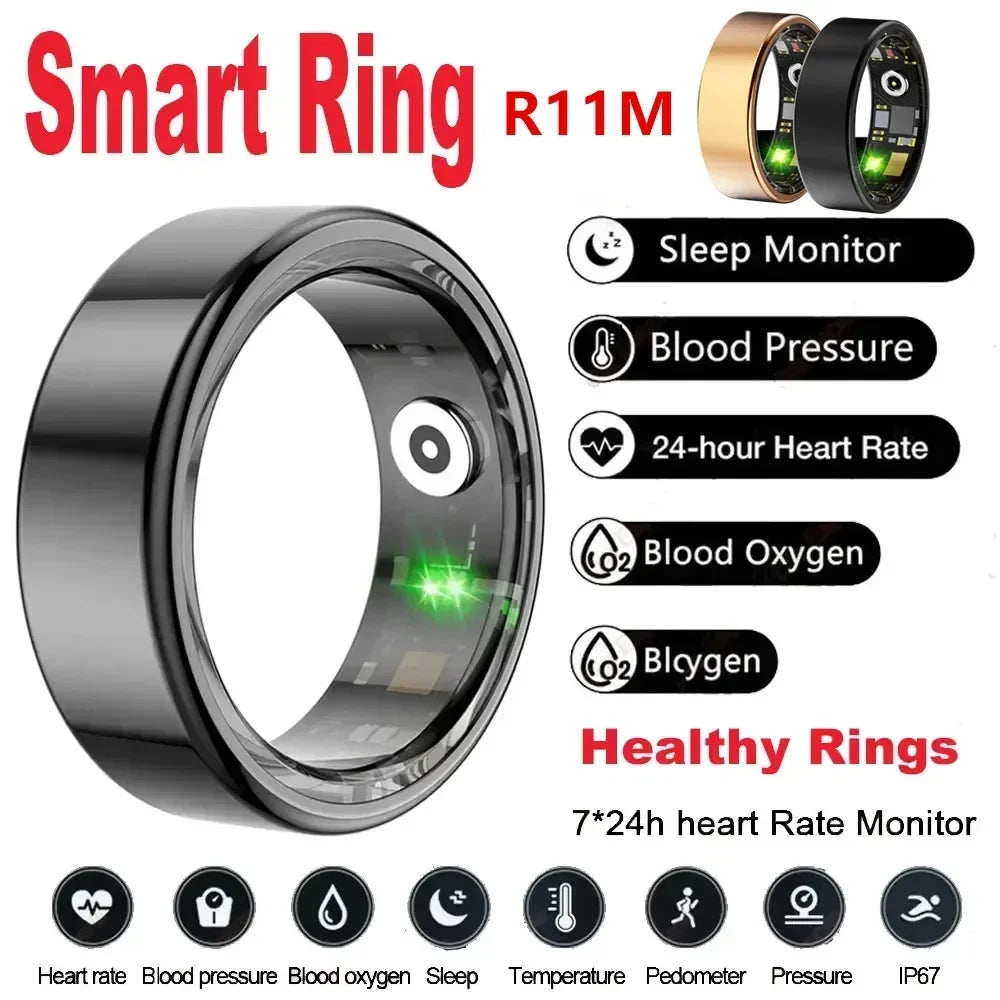 Zordai New R11M For Men SmartRing Heart Rate Health Sleep Monitoring
