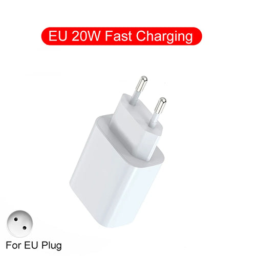 USB C Cable PD 20W Charger For Apple iPhone 12 13 14 11 Pro Max Plus