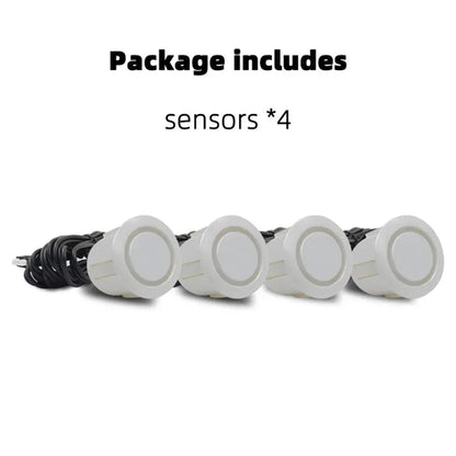 4PCS 22mm Ultrasonic Parking Sensors Reverse Backup Radar System