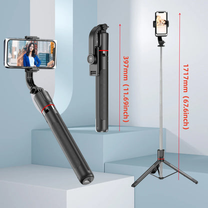 Gimbal Stabilizer Selfie Stick Tripod Gimbal 360 Rotation Following