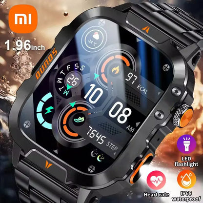Xiaomi Military Smart Watch Men Waterproof Outdoor Sports Tracker LED