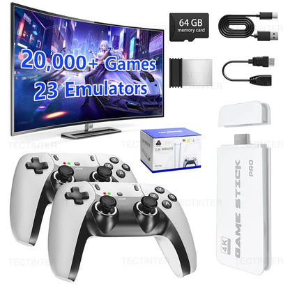 M15 4K Game Stick Mini Video Game Consoles Retro Handheld 20000 Games