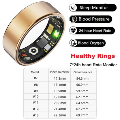 Zordai New R11M For Men SmartRing Heart Rate Health Sleep Monitoring