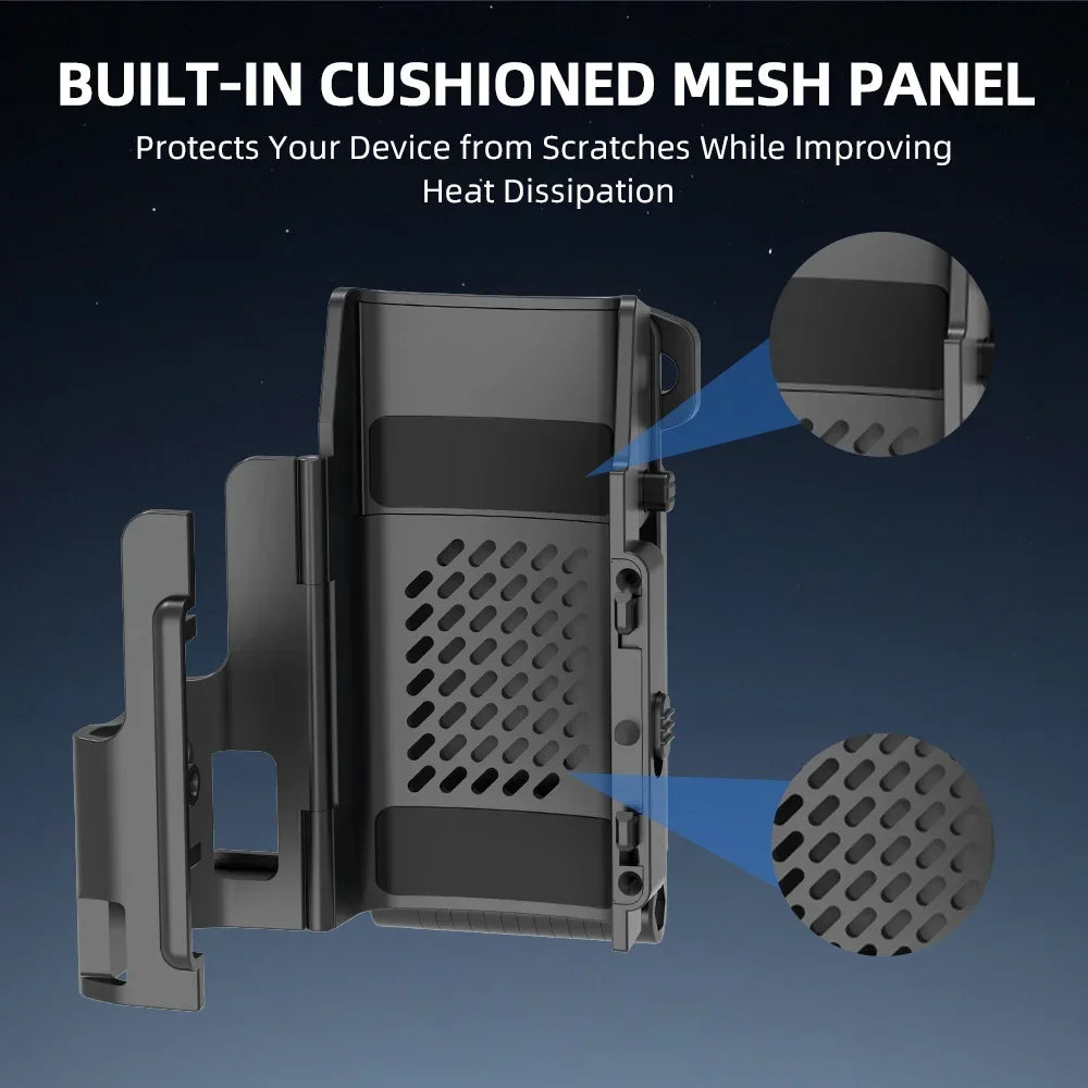 BRDRC Magnetic Clip Mount for DJI Osmo Pocket 3 Quick Release Back