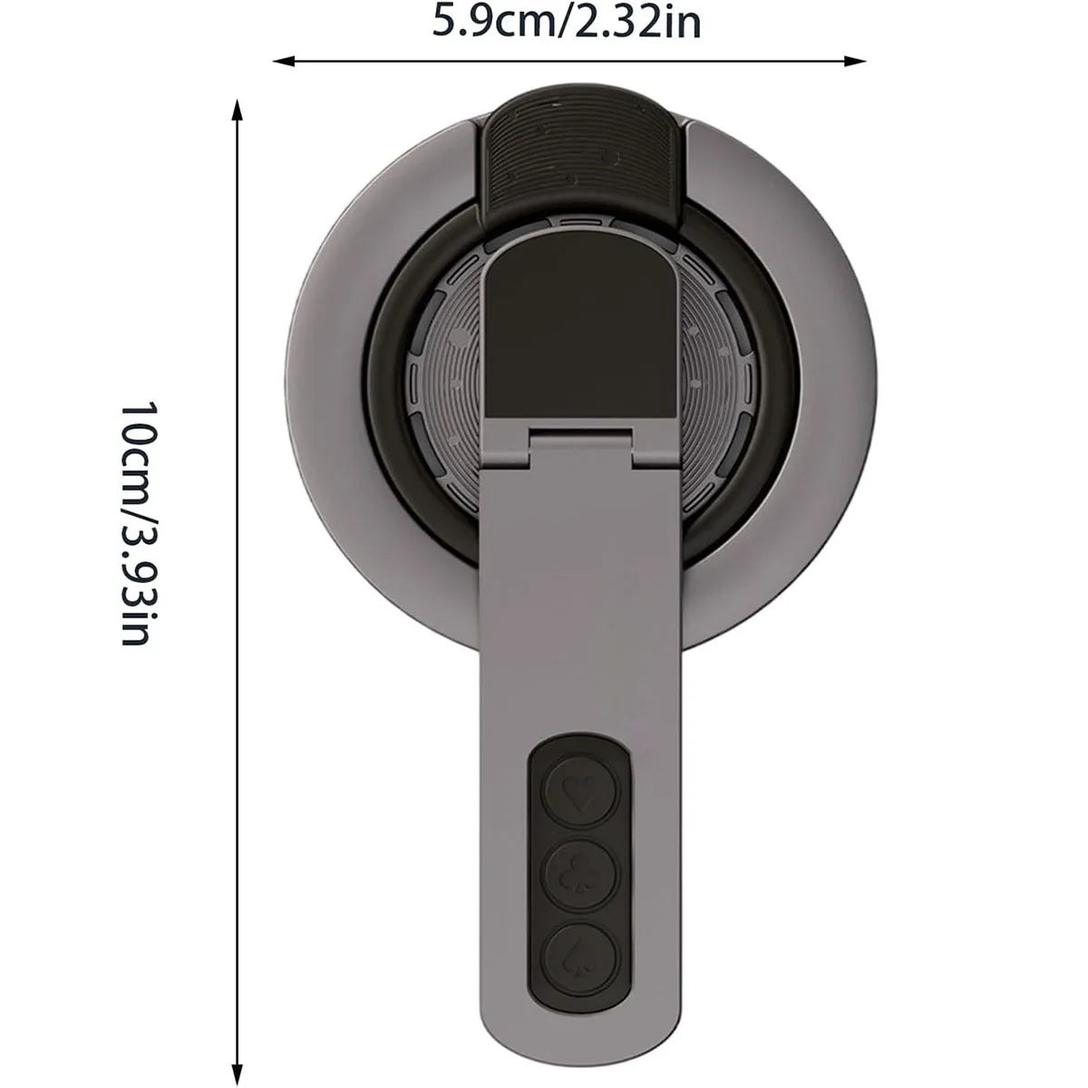 Phone Grip for Magsafe Phone Stand 360Roration Gym Holder Phone