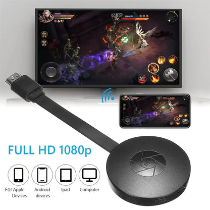 Android Wireless WiFi Mirascreen HDMI HD Display Dongle