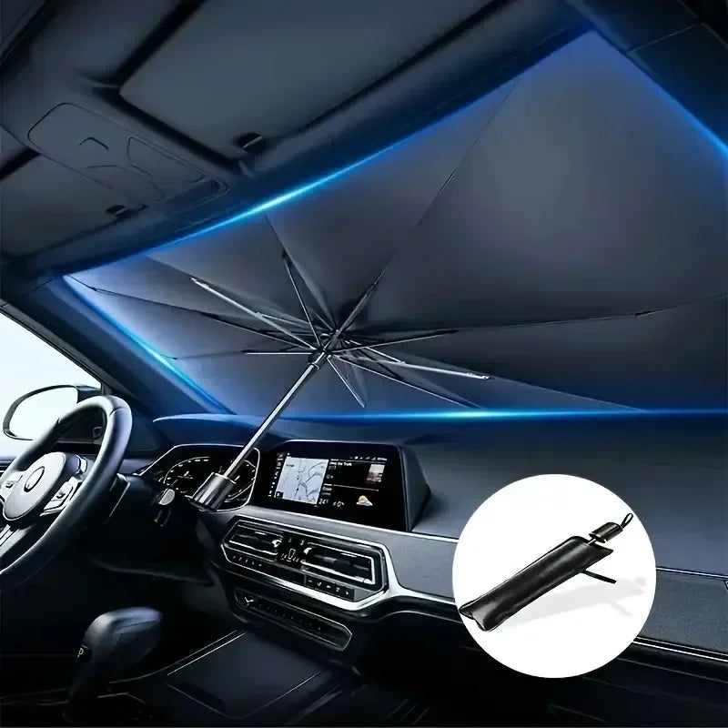 Car Umbrella Windshield Sun Shade | Universal Fit Car & Truck Sun