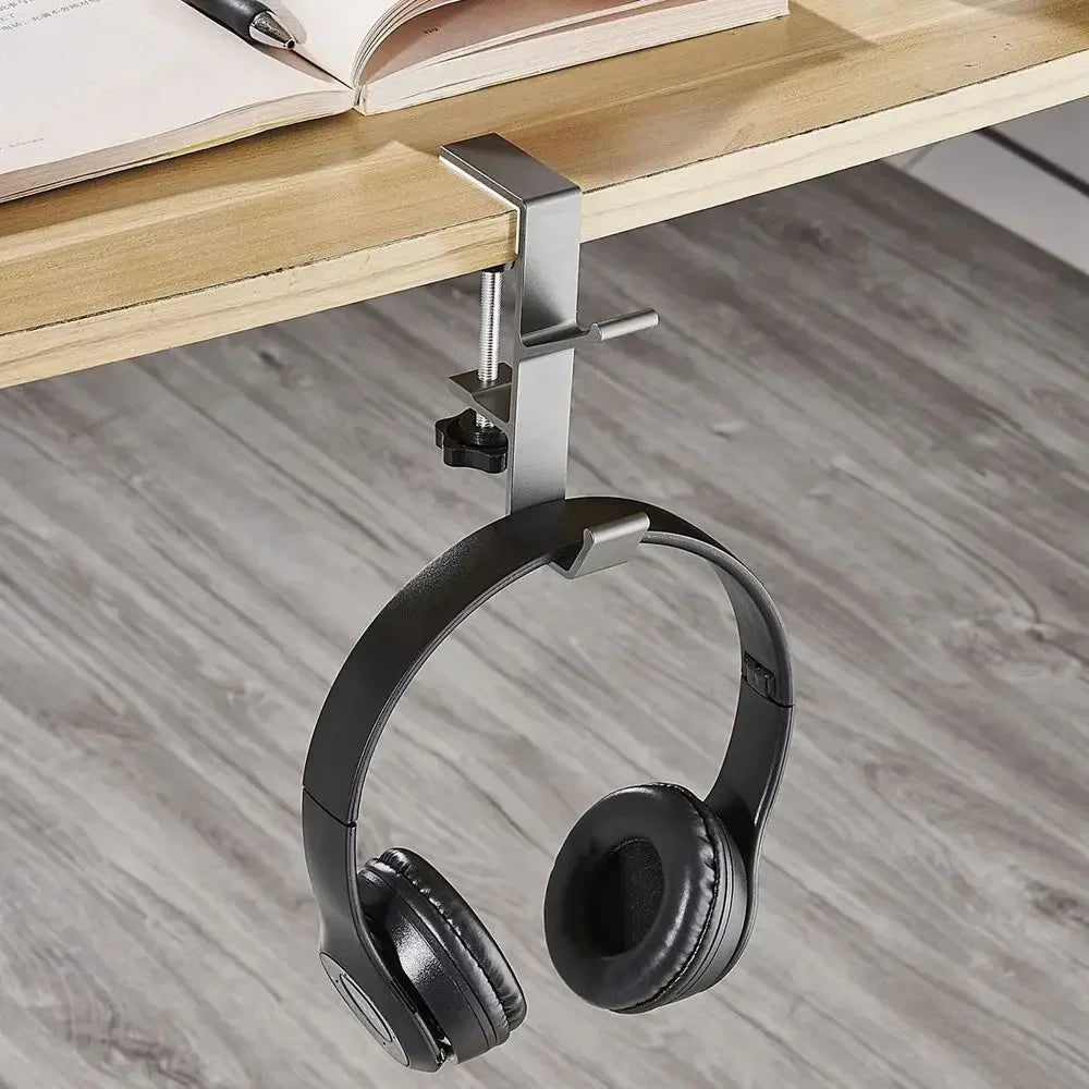 Multi Functional Headphone Stand Table Side Hanging Storage Rack for