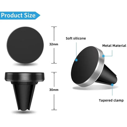 Universal Magnetic Car Mobile Phone Holder Car Air Vent Mount Magnet