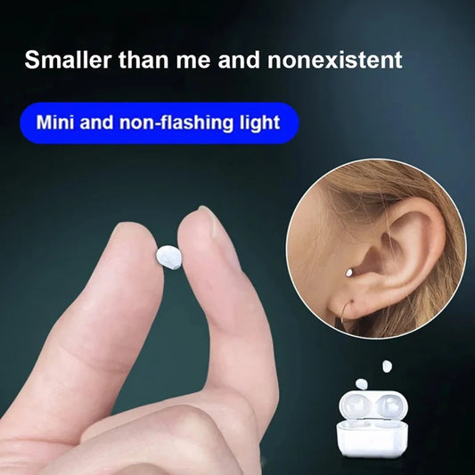 Invisible Earphones Mini Headphones Bluetooth TWS Wireless Touch