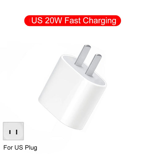 USB C Cable PD 20W Charger For Apple iPhone 12 13 14 11 Pro Max Plus