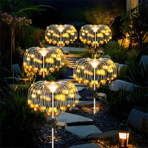 Solar Lights Waterproof Outdoor LED Solar Pathway Christmas