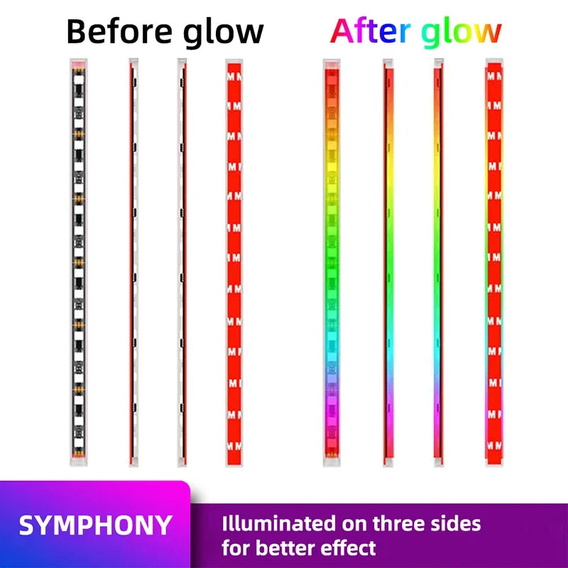 4in1 18LED Symphony Led Interior lights Atmosphere Footwell lamp App