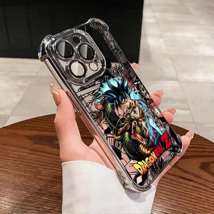 Cartoon Dragon Balls Soft Phone Cover Case for iPhone 17 Air 11 12 14