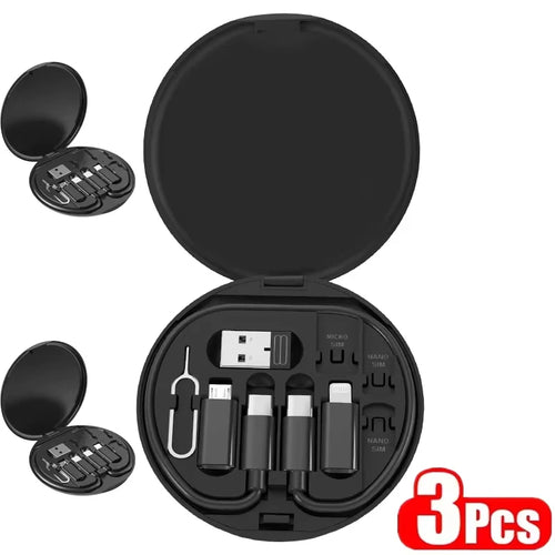 NNBILI 60W Multifunctional USB Type C Data Cable Set Fast Charging For