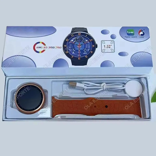 Smartwatches For Women ECG NFC Smart Watch Men AMOLED HD Screen GPS