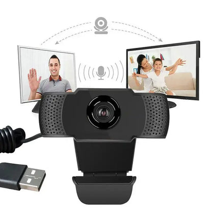 New 1080P Webcam Full HD Web Camera With LED Fill Light Microphone USB