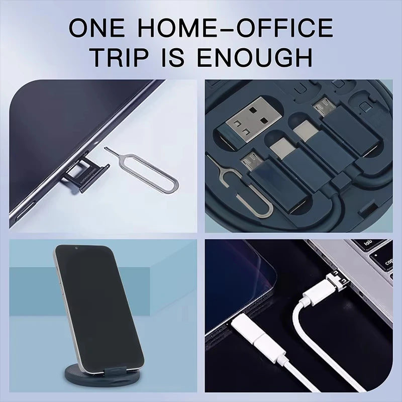 NNBILI 60W Multifunctional USB Type C Data Cable Set Fast Charging For