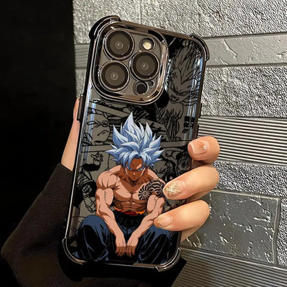 Dragon Ball Super Case for iPhone 16 Pro Max 11 12 14 15 Plus 17 Air