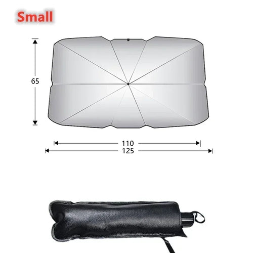Car Umbrella Windshield Sun Shade | Universal Fit Car & Truck Sun