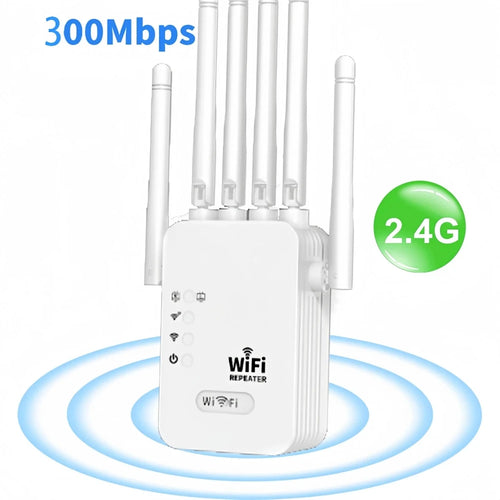 1200Mbps Wireless WiFi Repeater Wifi Signal Booster Dual-Band 2.4G 5G