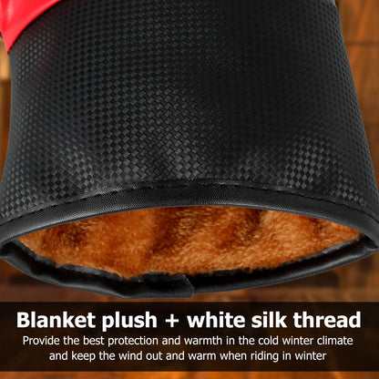 1Pair Motorcycle Handlebar Muffs Protective Motorcycle Scooter Thick