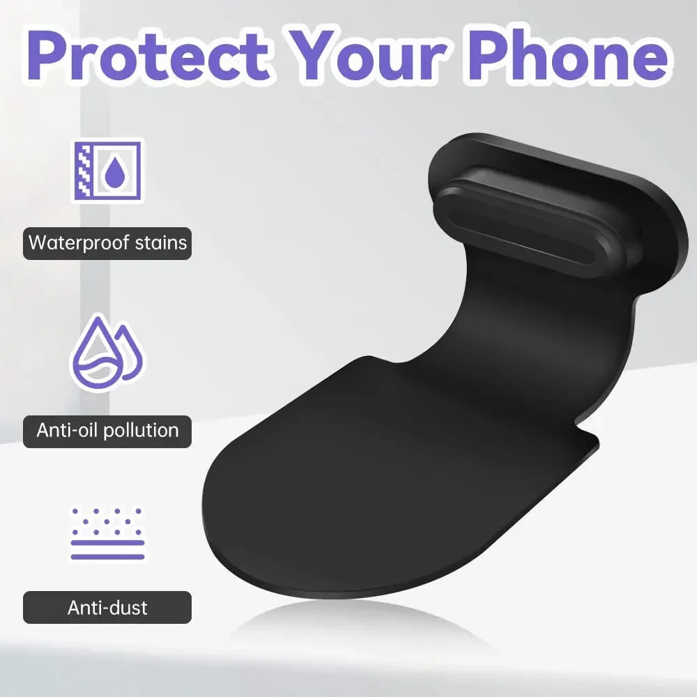 2-6PCS USB C Anti Loss Dust Plugs Type C Charging Port Cover for