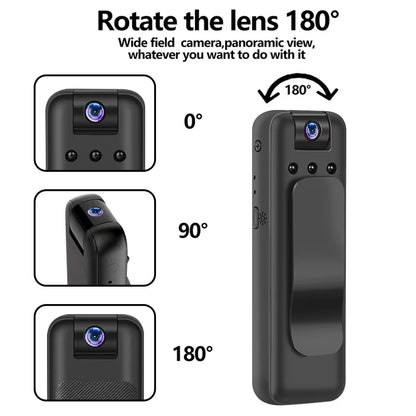 Mini Pocket WIFI Camera Infrared Night Vision Small Body Camera