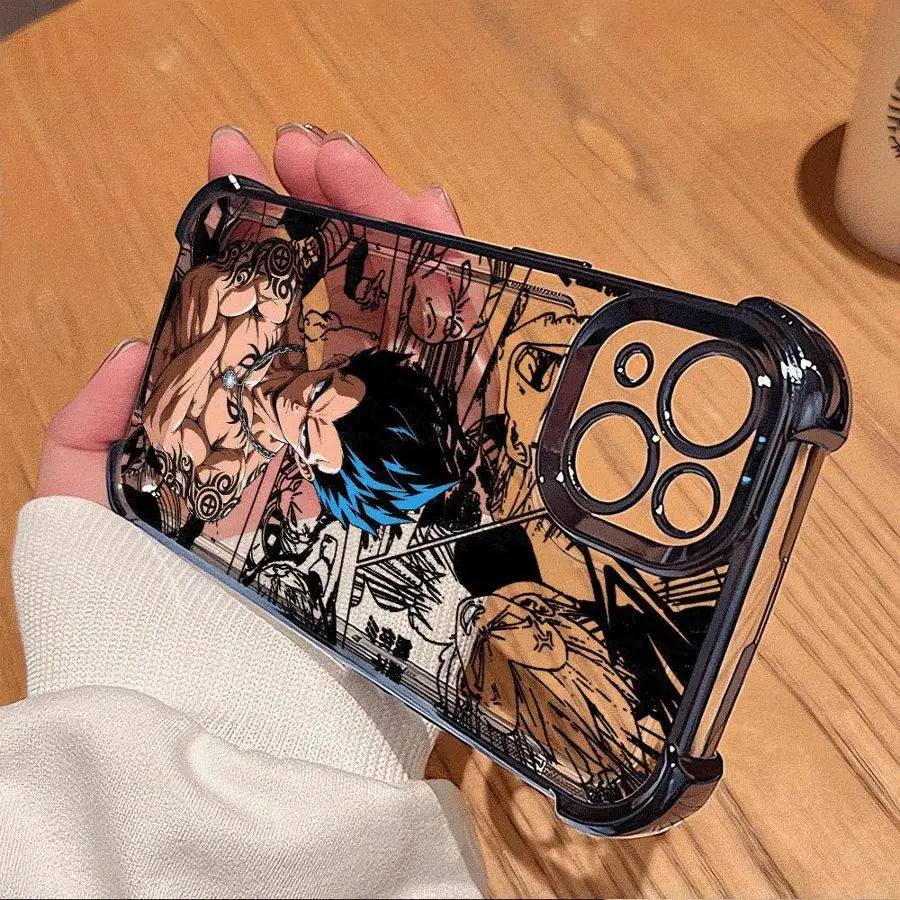Dragon Ball Super Case for iPhone 16 Pro Max 11 12 14 15 Plus 17 Air