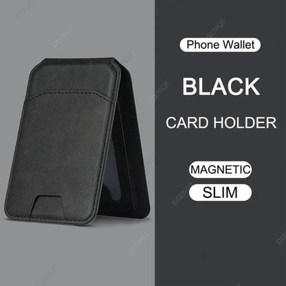 Card Wallet Phone Stand PU Leather Magnetic Card Holder  Phone Cases