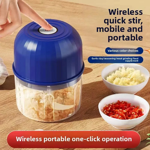 Mini Cordless Electric Vegetable Chopper