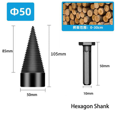 Heavy-Duty Firewood Log Splitter Bit Set