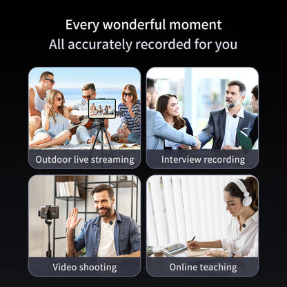 microphone 2.4G Plug and Play Chip Wireless Lavalier microphone